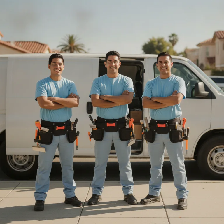 Ladrilhador equipe em Fortaleza